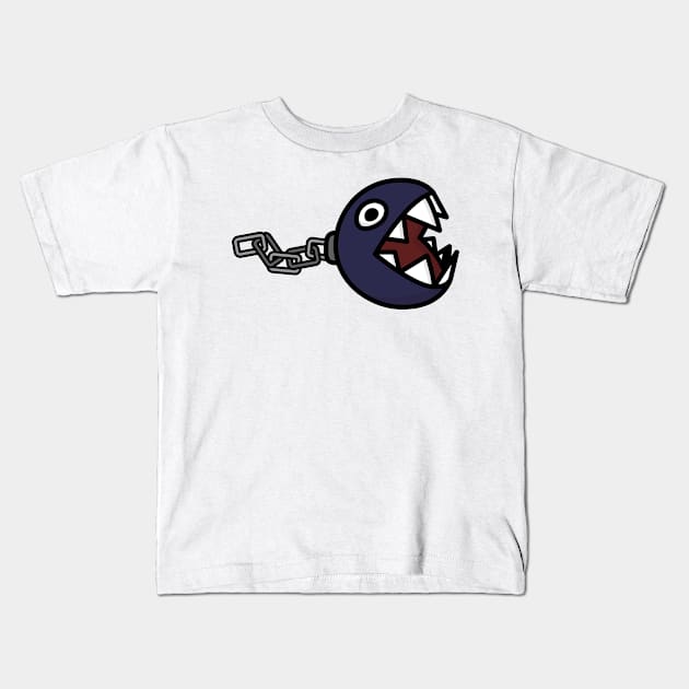 Chain Chomp Kids T-Shirt by Radradrad